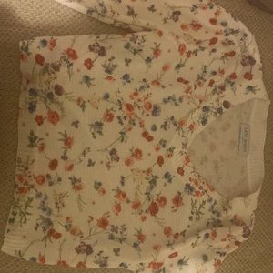 Long  sleeved   cropped top